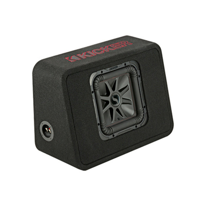 Kicker L7R Series 10" 500W RMS 2-Ohm Loaded Vented Truck Subwoofer Enclosure - 45TL7R102
