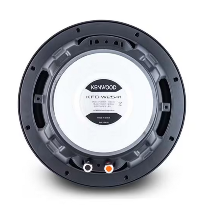 Kenwood Single 10" 4-Ohm 300 Watts RMS Polypropylene Cone Subwoofer