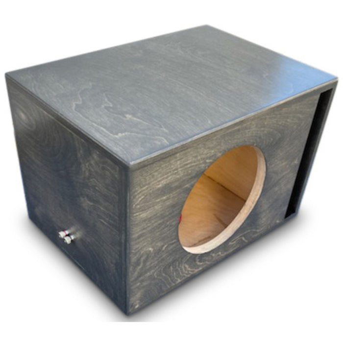 Single Universal Birch 10" Ported Subwoofer Box 1" Baffle Tuned To 33Hz