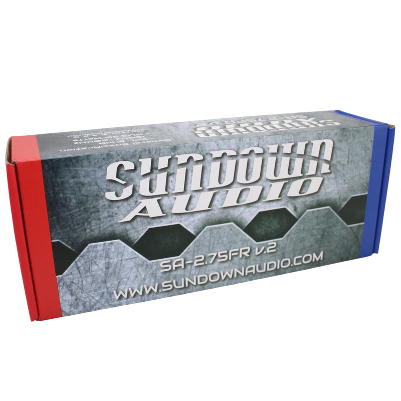 Sundown Audio 2.75" Full Range Speakers 30W RMS 4 Ohm Ferrite (Pair) SA-2.75-V2