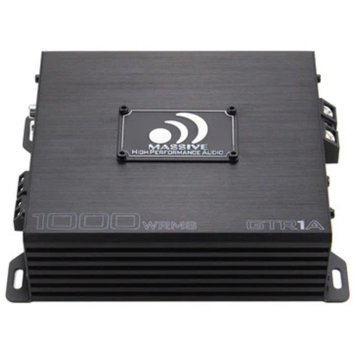 1060 Watt RMS 1 Ohm Mono Block GT Full Range Amplifier With Bass Remote GTR1A