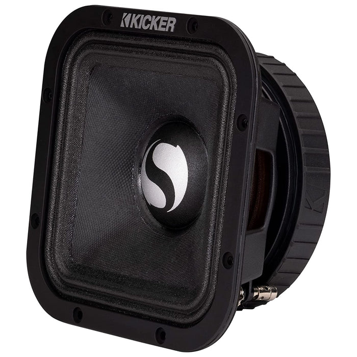 Kicker Street Series 7" Square Midrange 8 Ohm 500 Watt Peak Speakers