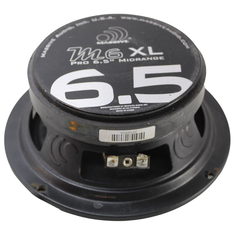 Massive Audio Pro 6.5" 400W Mid-Range Speaker 8 Ohm Bullet M6XL OPEN BOX