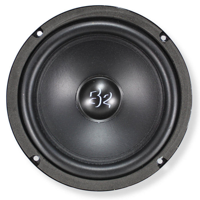 B2 Audio RIOT 6.5" 2-Way 4-Ohm Component Set With 1" Tweeter & Crossover RIOT61