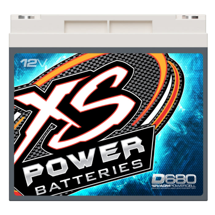 XS Power 12V Compact D Series AGM 20 Amp Hours Starting Battery D680