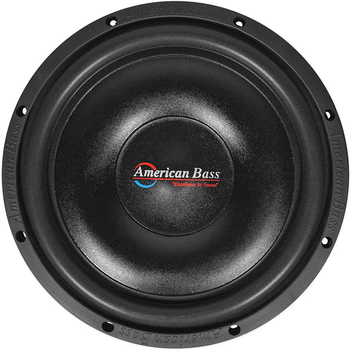 American Bass 12" Shallow Mount Subwoofer Black SVC 600-Watt 4 Ohm SL-124