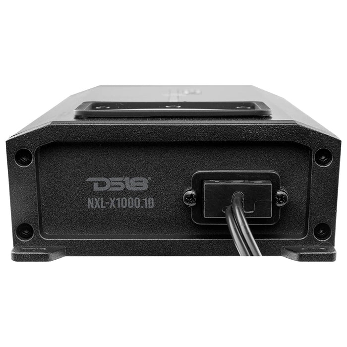 DS18 1 Ch Marine & Powersports Subwoofer Amp 2000W Class D w/ Fuse & Holder