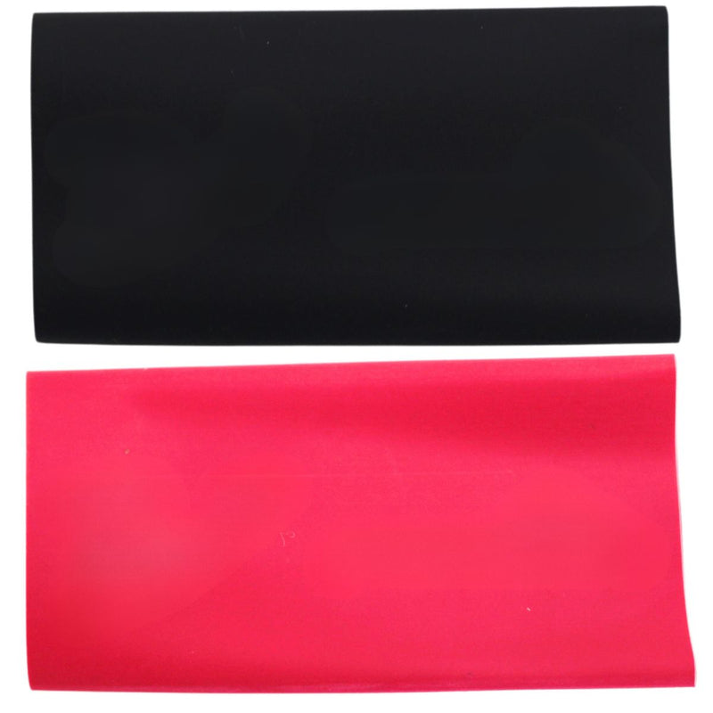 B2 Audio Heat Shrink 20 Pack of 0 Gauge Red & Black with B2 Audio Logo