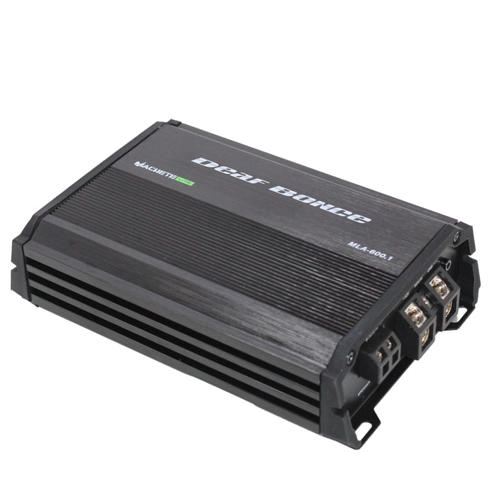 Deaf Bonce Machete 600W 1 ohm RMS Class D Monoblock Power Amplifier MLA-600.1