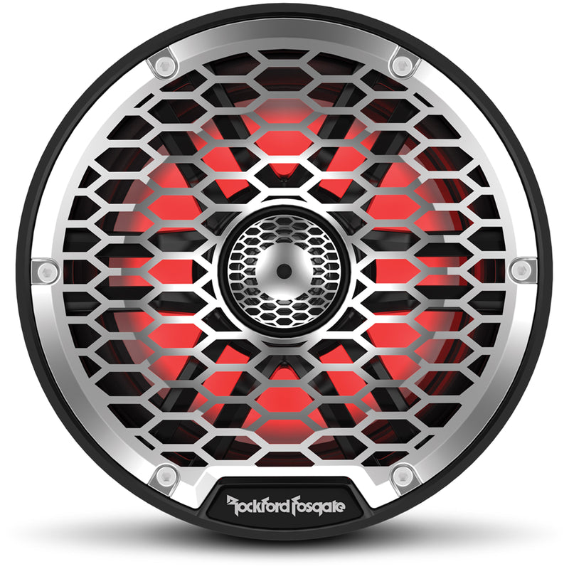 6.5" 1200W 4-Ohm 2-Way Marine Speakers Rockford Fosgate Color Optix M2-65B