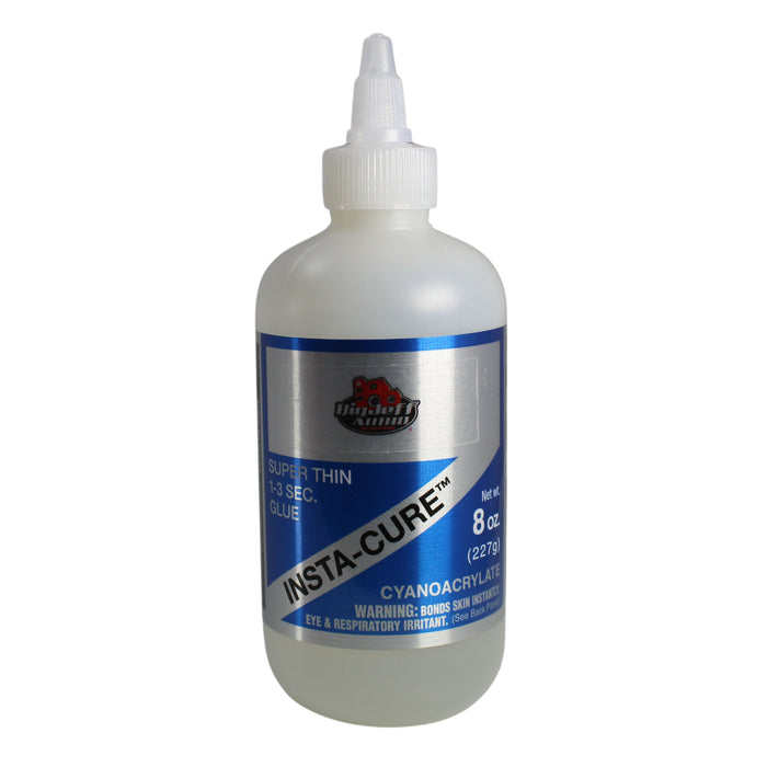 Big Jeff Audio 1/2 to 8 oz Insta-Cure CA Glue Water-Thin, Fast-Acting Adhesive