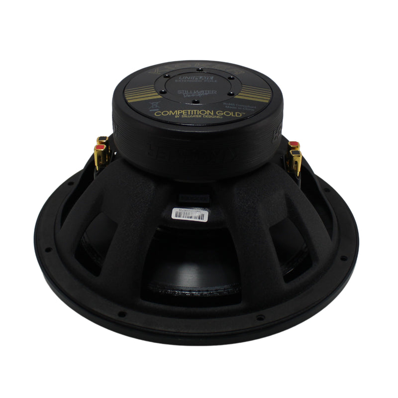 12 Inch 250 Watts RMS w/ Dual 4 Ohm Voice Coil Santoprene Subwoofer