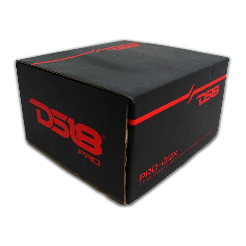DS18 PRO 2" 1000 W 8-ohm Bolt On Throat Compression Driver with 3" Titanium VC