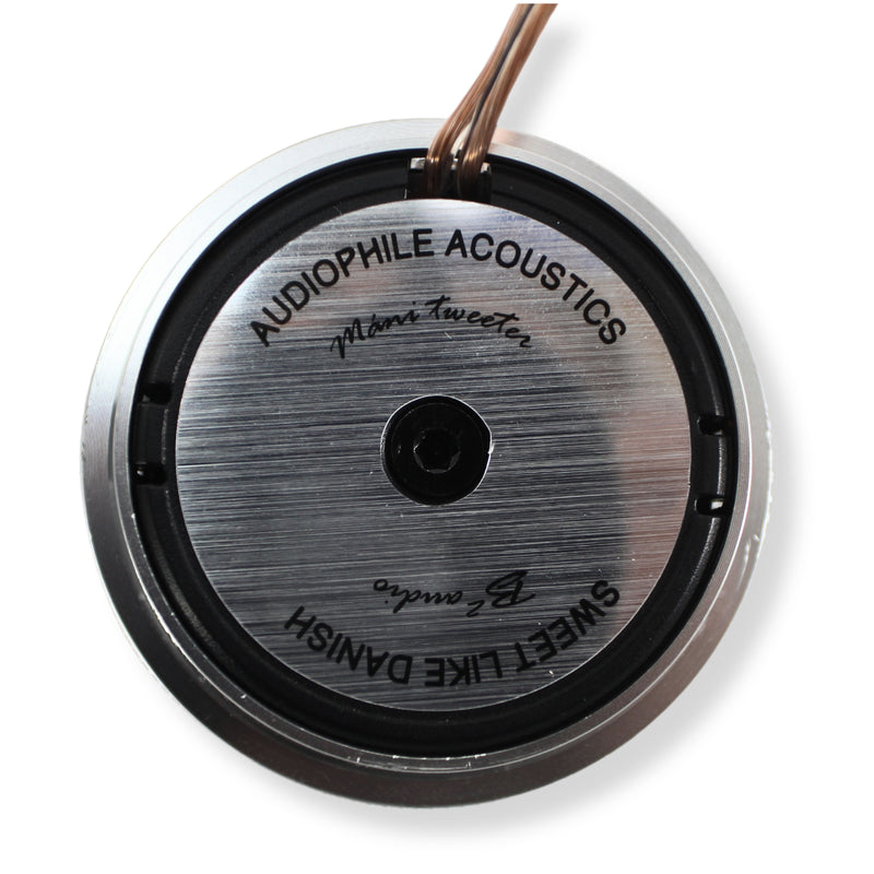 B2 Audio MANI Pair of 1" Voice Coil 30W Silk Dome Neodymium Tweeters MANI-10TW