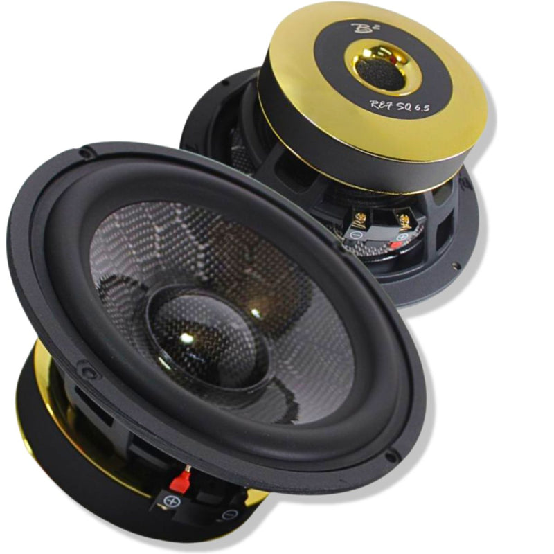 B2 Audio 6.5" REF SQ 3-Way Component Speaker System w/Crossover