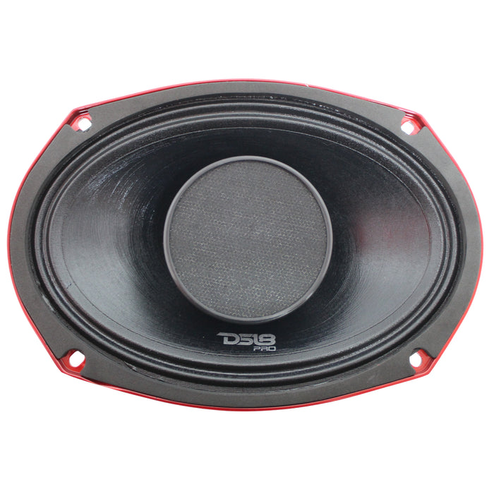 DS18 6x9 500W 4-Ohm Hybrid Mid-Range Loudspeaker w/ Built-in Driver PRO-HY69.4B