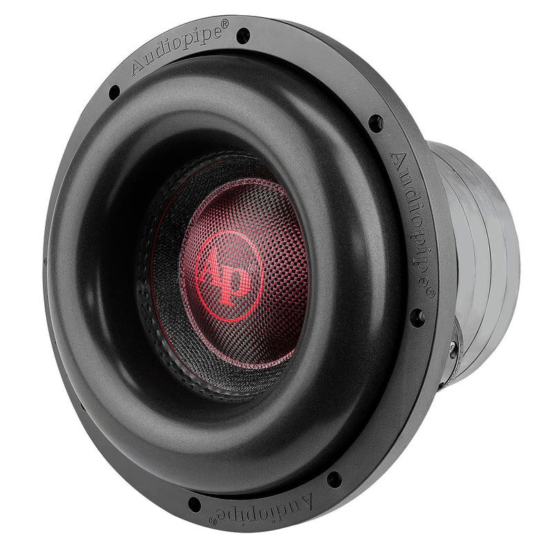 Audiopipe TXX-BDC 10" 900W RMS 2x4-Ohm DVC Quad Stack Composite Cone Subwoofer