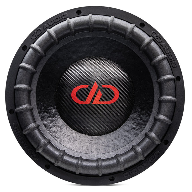 DD Audio 12" Dual 1 Ohm 10000W Peak/2500W RMS Power Tuned Subwoofer 9912b (ESP)