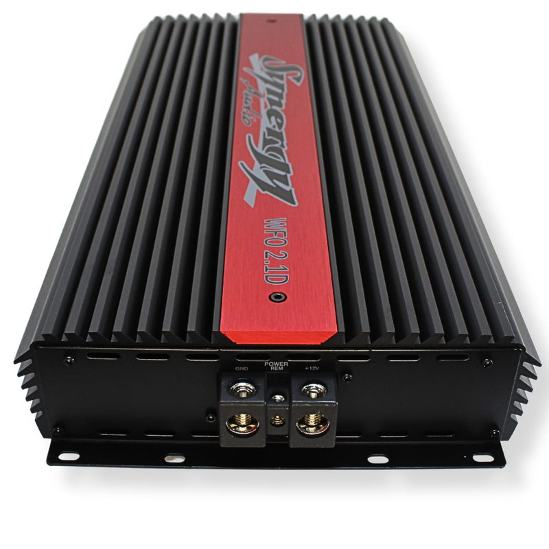 Synergy Audio WFO Mono 2800 Watts 1 Ohm Class D Vehicle Amplifier WFO2.1D