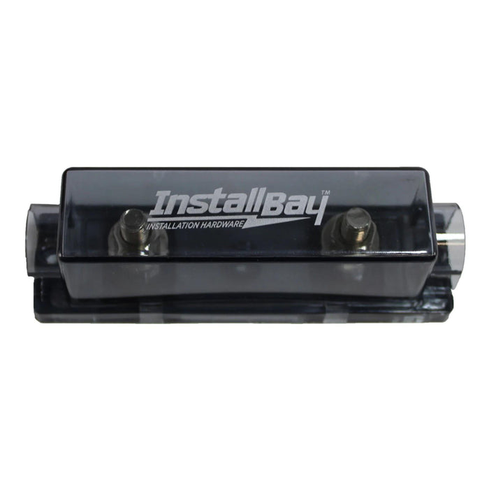 Install Bay Metra Pair of Nickel Plated Fuse Holders ANLFH  + Fuses ANL-200