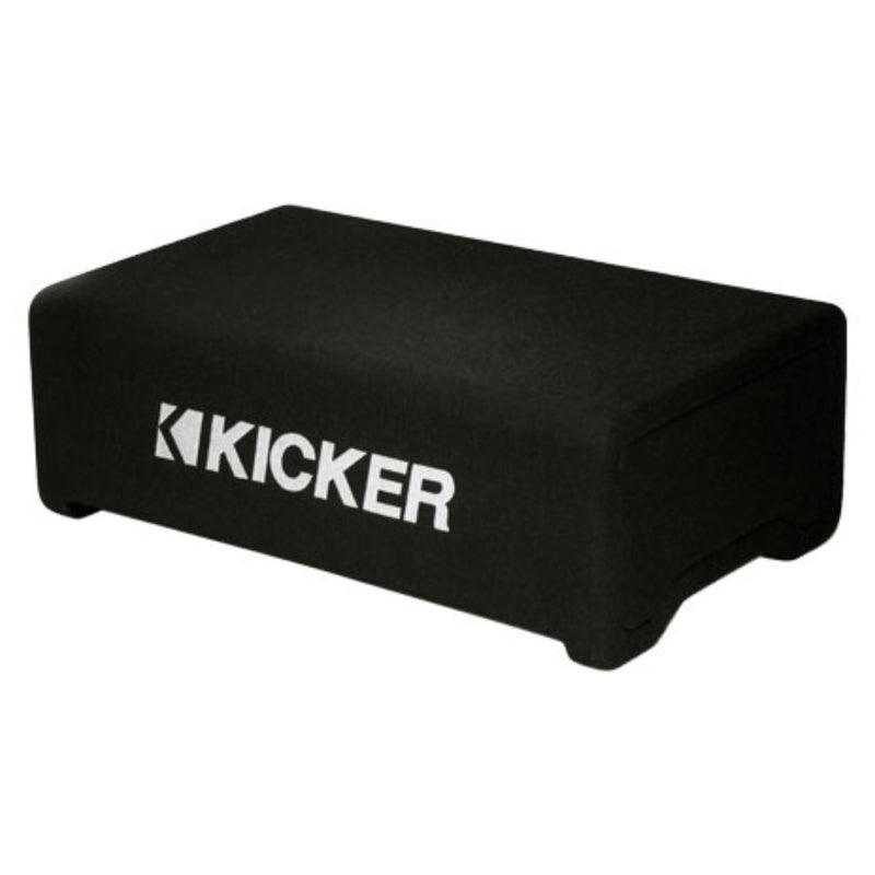 Kicker Comp Series 12" 150W RMS 4-Ohm Loaded Down-Firing Subwoofer Enclosure