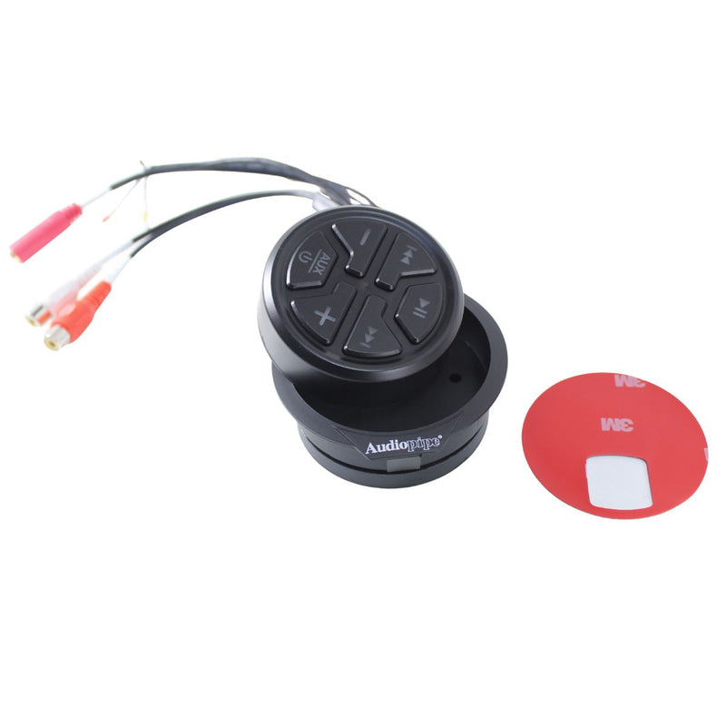 Marine Wireless Music Stream Audio Receiver IPX7 WATERPROOF Audiopipe BTM-3000
