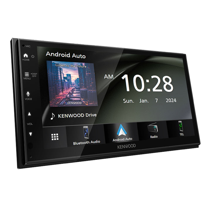 Kenwood 6.8" Bluetooth Multimedia Digital Receiver w/Apple Carplay& Android Auto