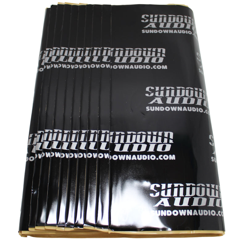 Sundown Audio 36 Square Feet of 90 mm thick Sound Deadener Padding