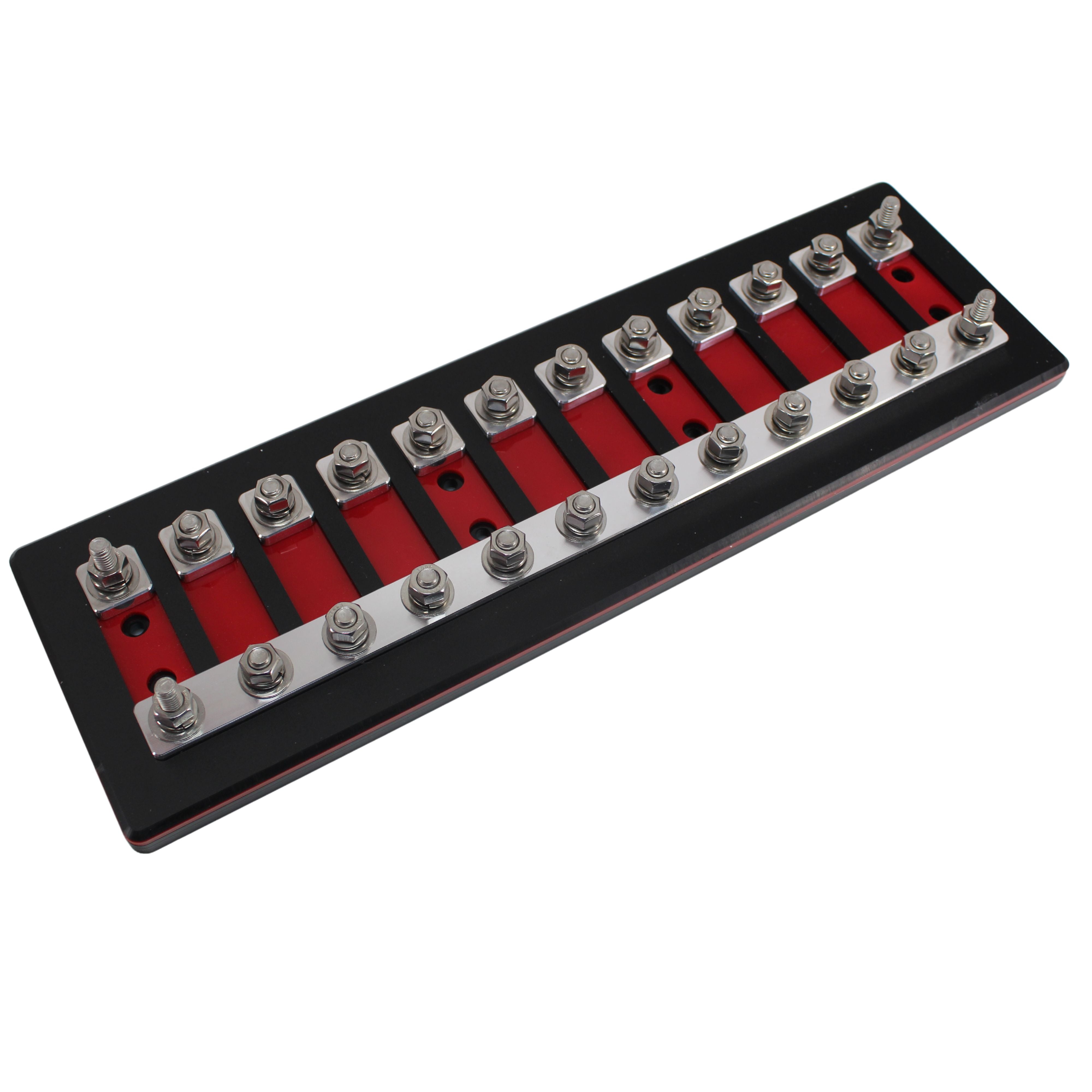 Big Jeff 12 Spot ANL Fuse Block – Pro Power Distribution F12-RD