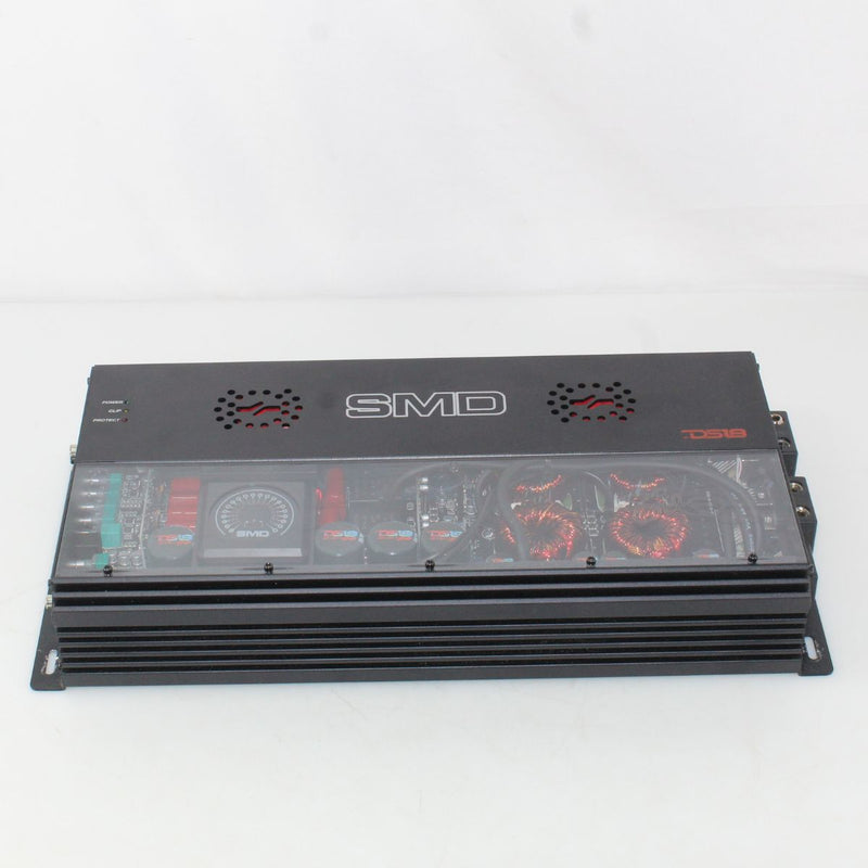 DS18 5K RMS 1-Ohm Stable Class D Mono Amplifier w/Voltmeter SMD-5000.1D OPEN BOX