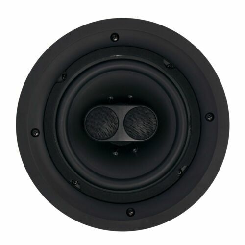 Phase Tech 6.5" 100W Home In-Ceiling Speakers Dual Input Stereo CS-6R-DVT