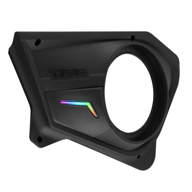 Polaris RZR-PRO Back Door  Panels for 8 Speakers w/ Digital LED Lighting DS18