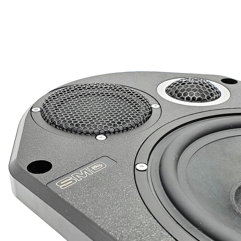 Pair of SMD Ford 3-Way Black Speaker Adapters for Ford F-150, F-250 & F-350