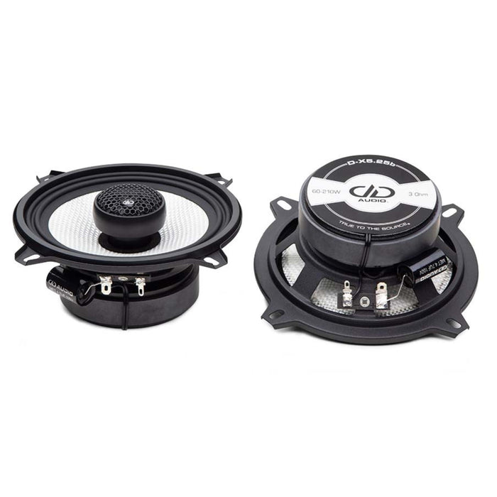 DD Audio 5.25 Inch 3 Ohm 210W Peak/60W RMS Coaxial Speaker D-X5.25b