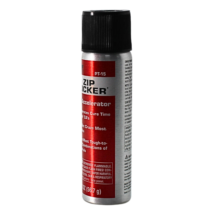 2 oz Zip Kicker CA Adhesive Accelerator Aerosol PT-15