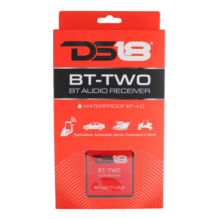 DS18 Bluetooth A2DP Audio Receiver Converter Marine Car Boat Bike BT-TWO