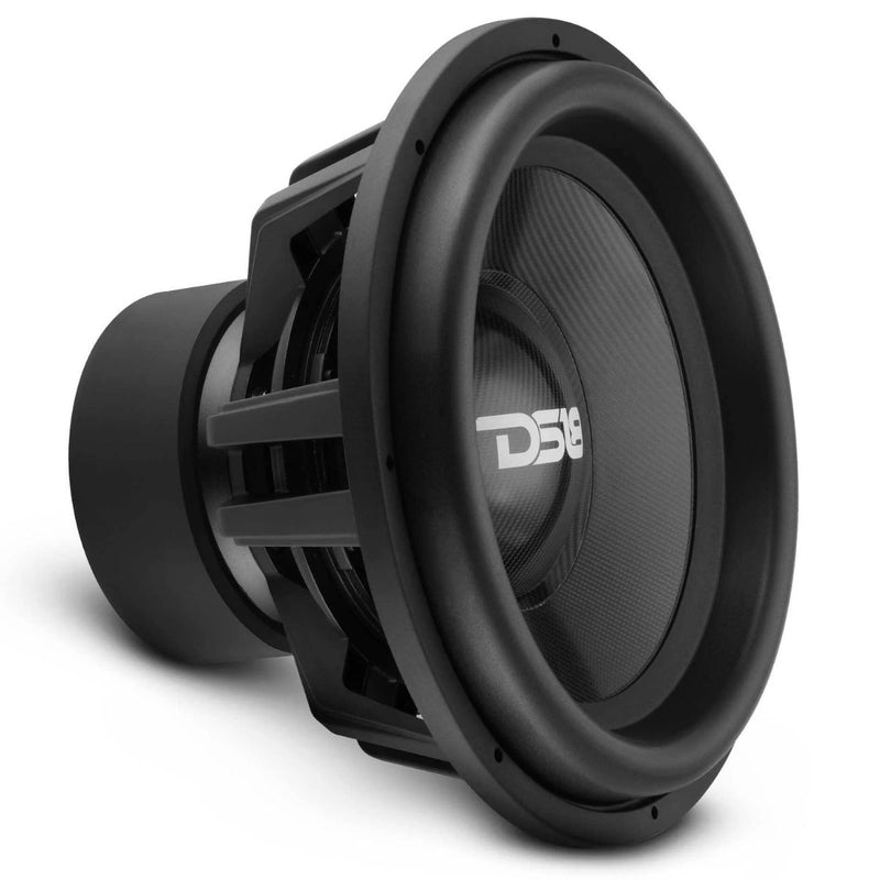 DS18 18" 3500W RMS Dual 2-Ohm Carbon Fiber Car Subwoofer CARBON18.2D