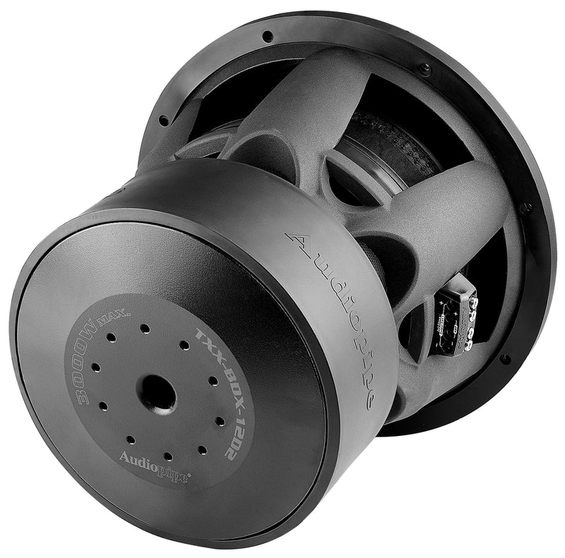 Audiopipe 12" 15k Watt RMS 2-Ohm Dual Voice Coil Competition Subwoofer TXX-BDX-12D2