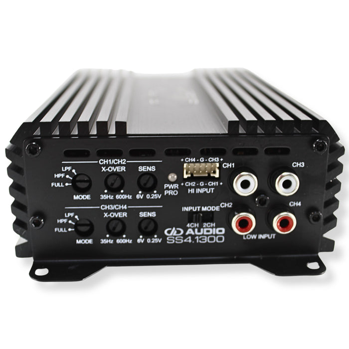 1300W 4-Channel 2-Ohm Class-D Full Range Amplifier DD Audio SS Series / SS4.1300