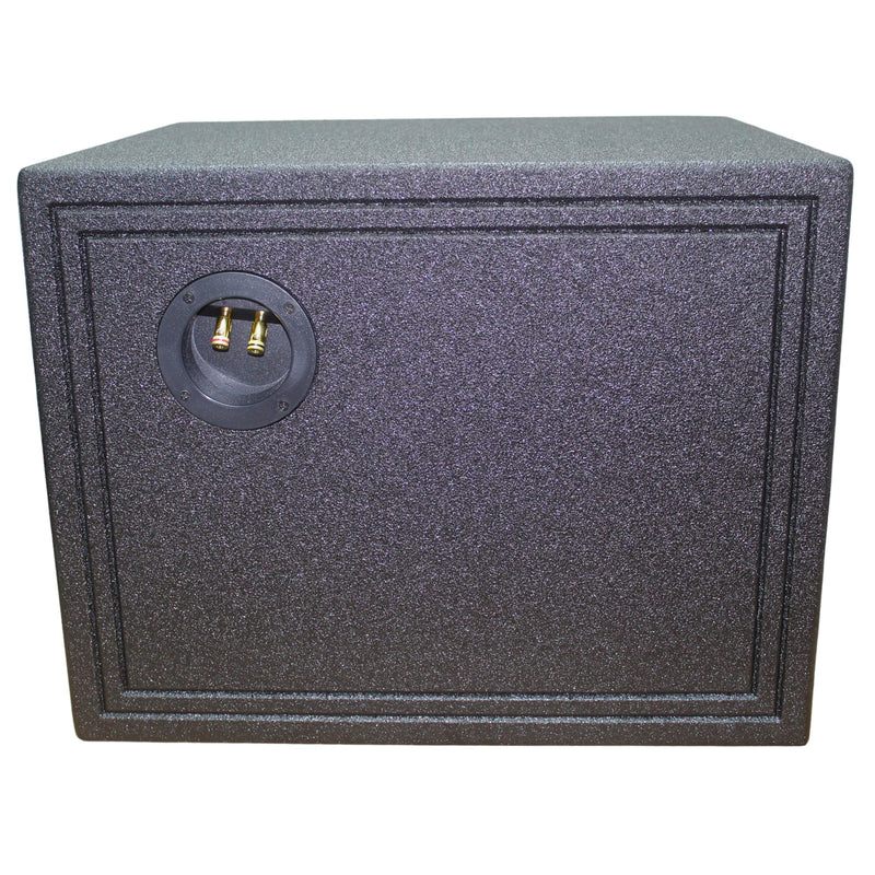 Pipemans Installation Single 15" Vented and Coated Subwoofer Box 1" Baffle