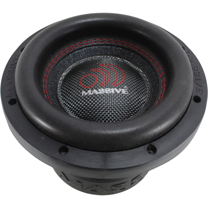 Massive Audio 8" Dual Voice Coil 1800 Watt Peak Subwoofer 4-ohm OPEN BOX 8608