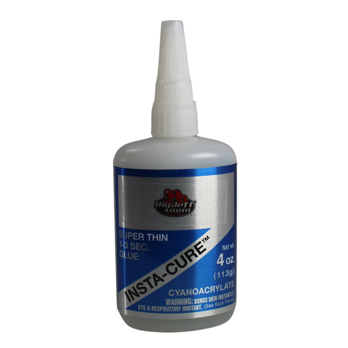 Big Jeff Audio 1/2 to 8 oz Insta-Cure CA Glue Water-Thin, Fast-Acting Adhesive