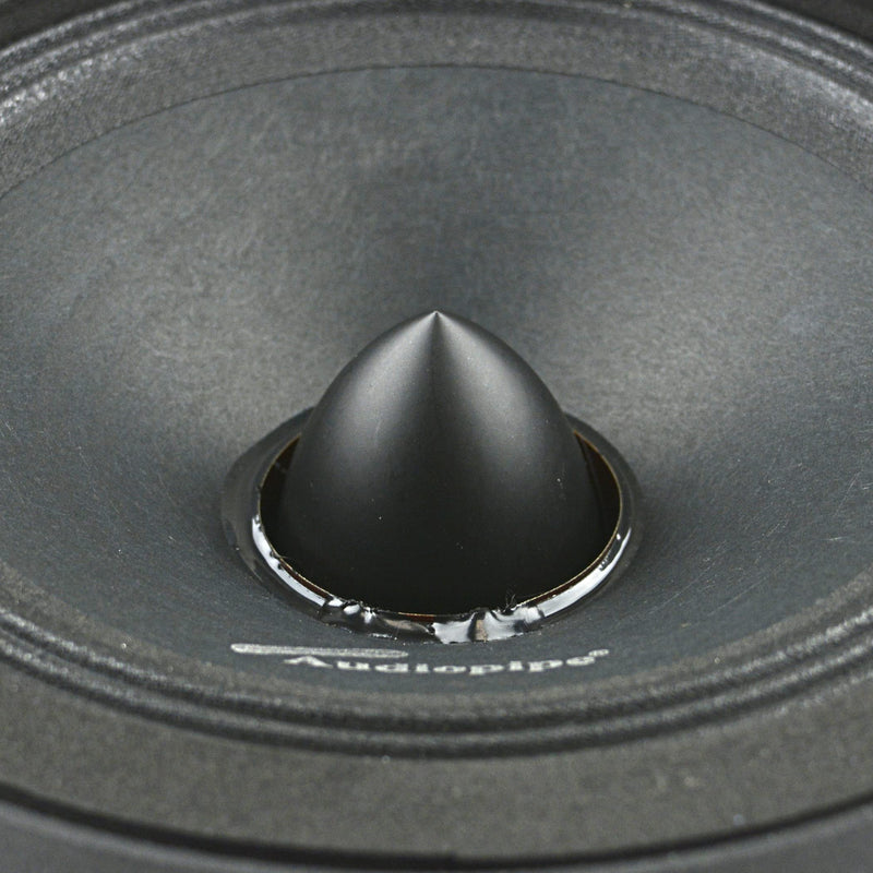 Audiopipe 6 Bullet Mid Bass Loud Speaker 250W 8 ohms 1.5 Voice Coil Black