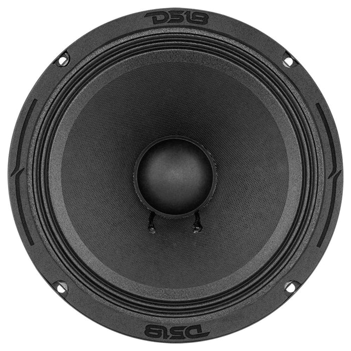 DS18 8PRO300MB-4 PRO 8" Mid-Bass Loudspeaker 300 Watts Max Power 4-Ohm Pro Audio