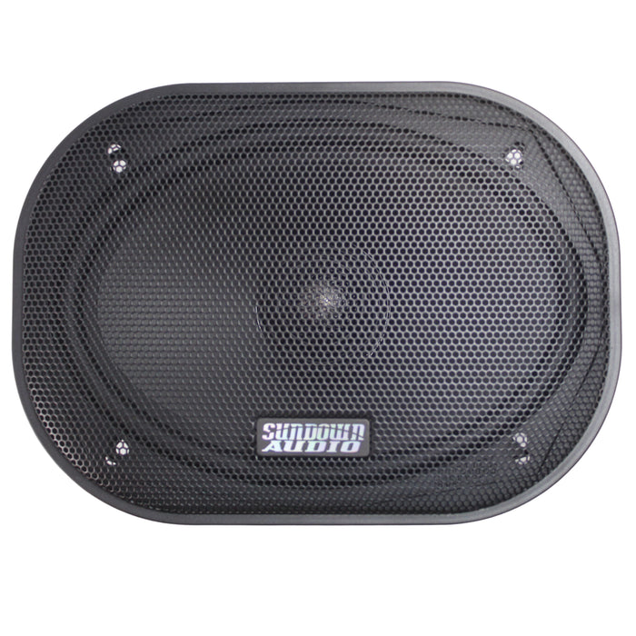 Sundown Car Audio E-Series 6x9" 200W Peak 4 Ohm 2-Way Coaxial Speakers E-69CX
