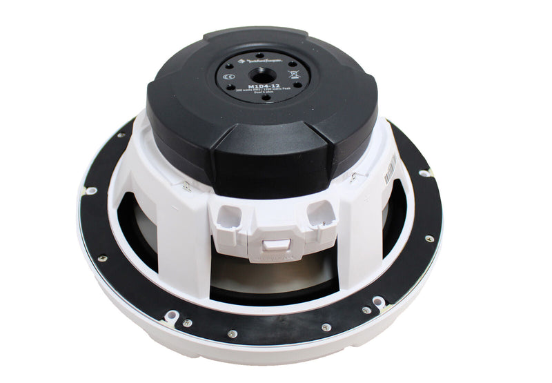 Rockford Fosgate 12" 1200 Watts 4 Ohm Switchable Marine Subwoofer M1D4-12