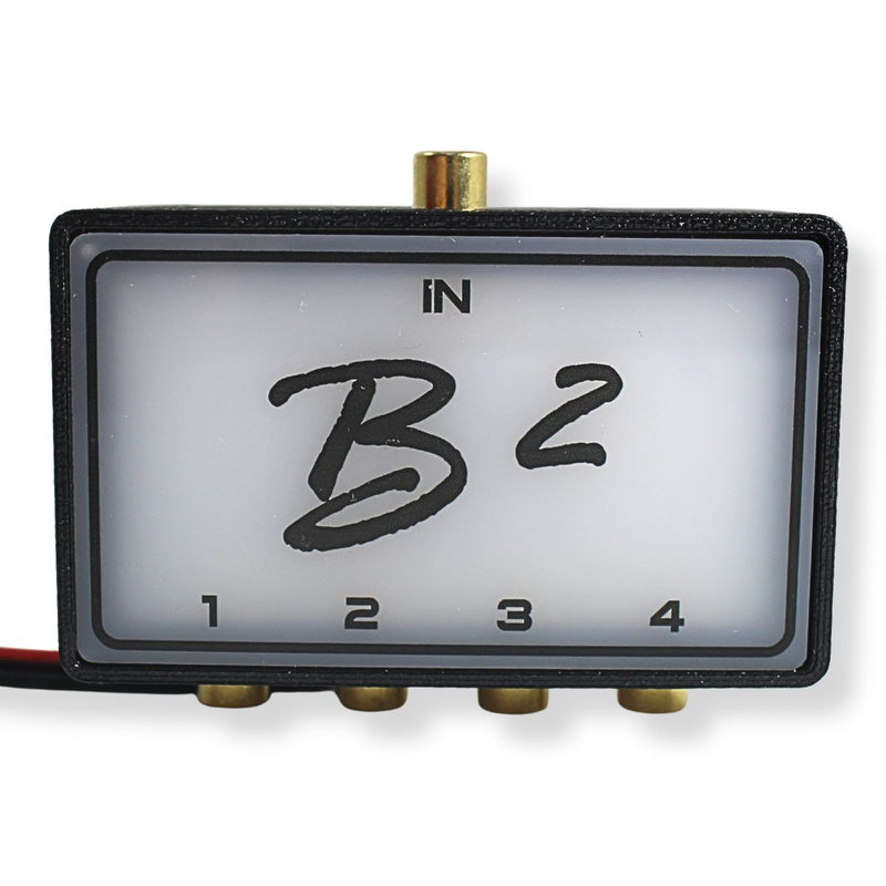 B2 Audio Cockbox 2x8 RCA Splitter Distribution Block w/ RGB LED Lights