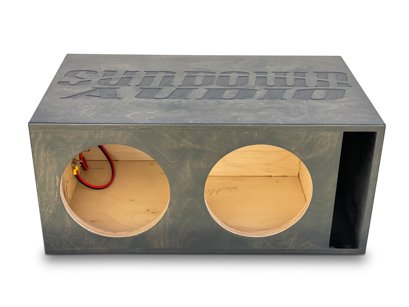 Dual 12" Birch Ported Subwoofer Box for Sundown v6 NS Series