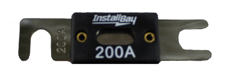 Install Bay Metra Nickel Plated Fuse Holder ANLFH + Fuse ANL-200