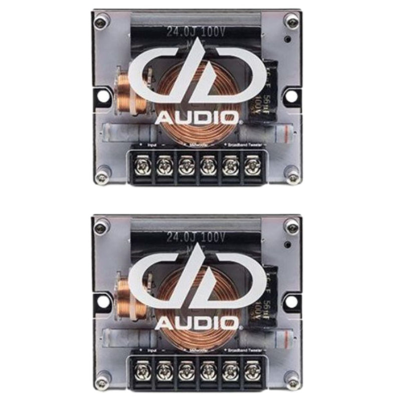 6.5" 65W RMS 4 Ohms 2-Way Neodymium Component Speaker Set DD Audio w/ Crossover